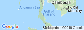 Surat Thani map